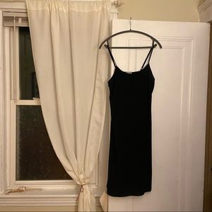 Black Spaghetti Strap Dress